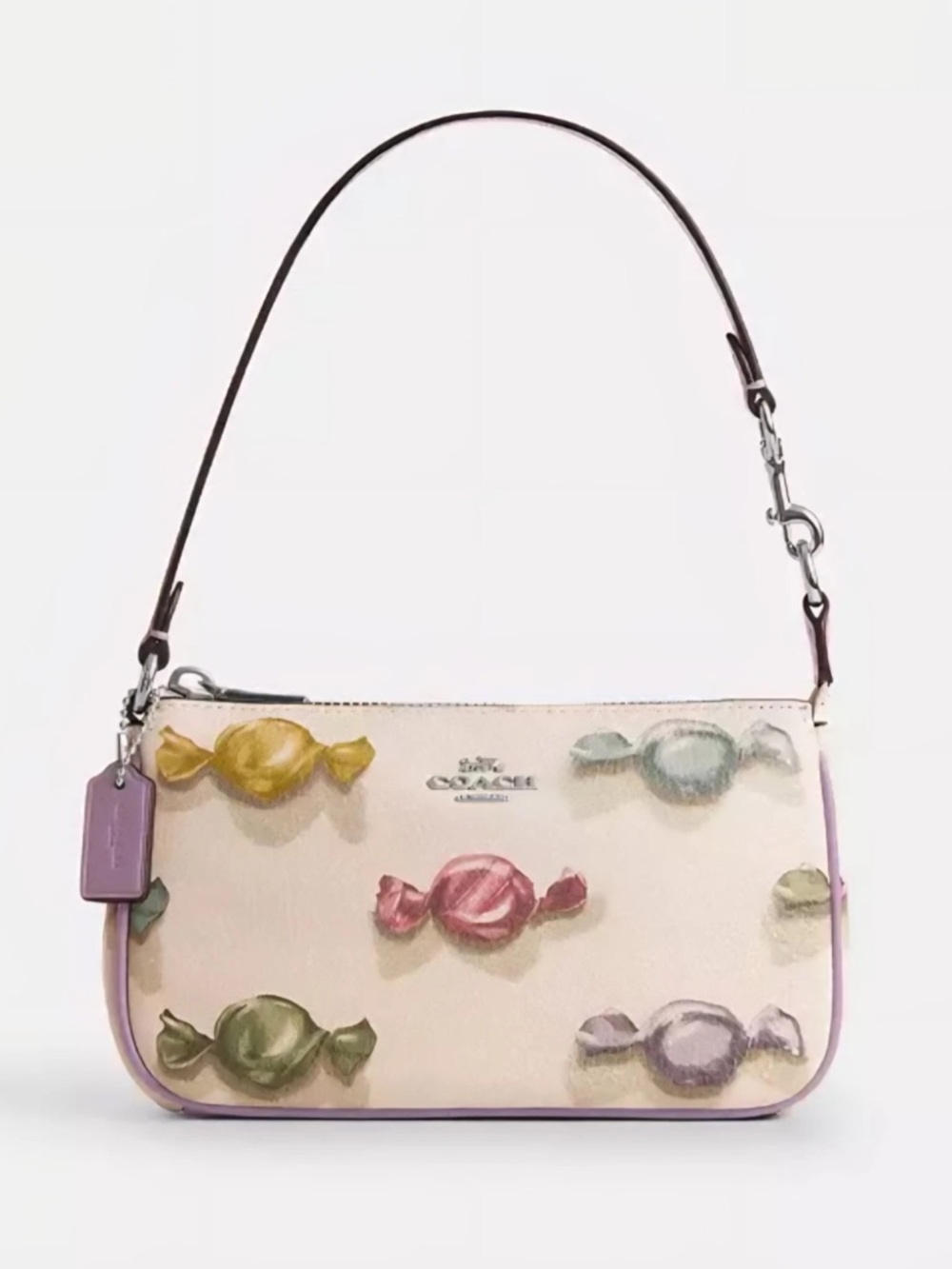 Coach Nolita 19 candy print NWT Pebbled Leather